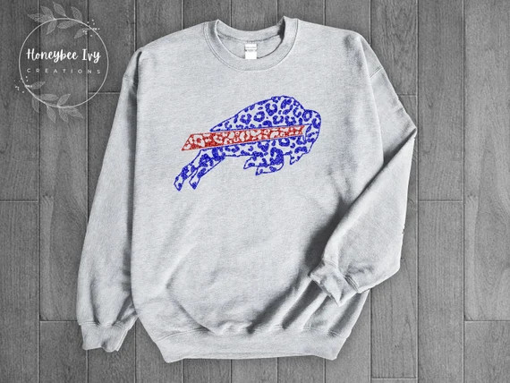 Buffalo Bills crew neck sweatshirt  Buffalo Bills | Etsy | Etsy (US)