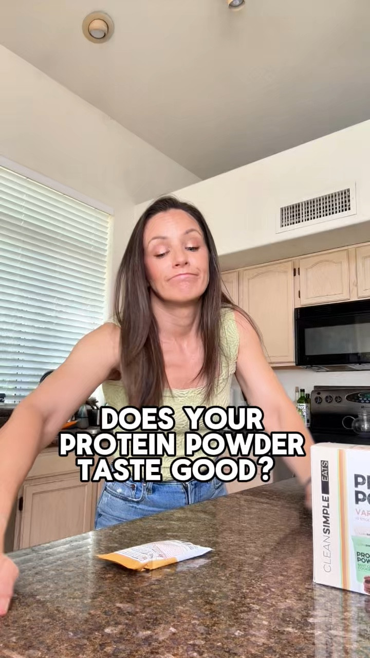 Tried another packet from the Clean Simple Eats variety box — 20g protein, great flavor, and zero weird texture. This brand blends like a dream and works in oatmeal, shakes, or Creami recipes. If you’re picky about protein flavor, this sampler saves you from guessing.

#cleansimpleeats #grassfedwhey #wheyprotein #proteinshake #proteinpowder

#LTKfitnessgoals #LTKActive #LTKOver40