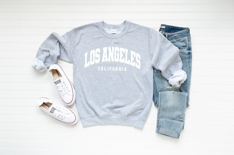 Los Angeles California Sweatshirt  Los Angeles Sweatshirt  - Etsy Canada | Etsy (CAD)