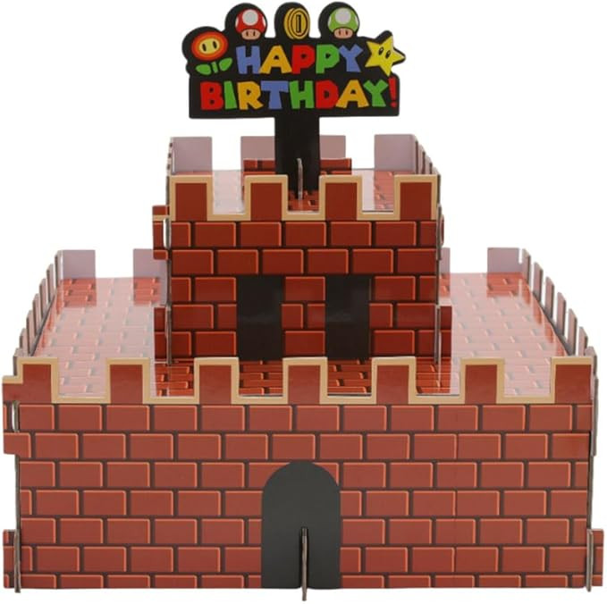 Super Cupcake Stand Castle Cupcake Holder for Birthday Party Decorations Party Supplies | Amazon (US)
