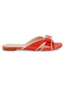 Gigi Patent Leather Bow Flats | Saks Fifth Avenue OFF 5TH