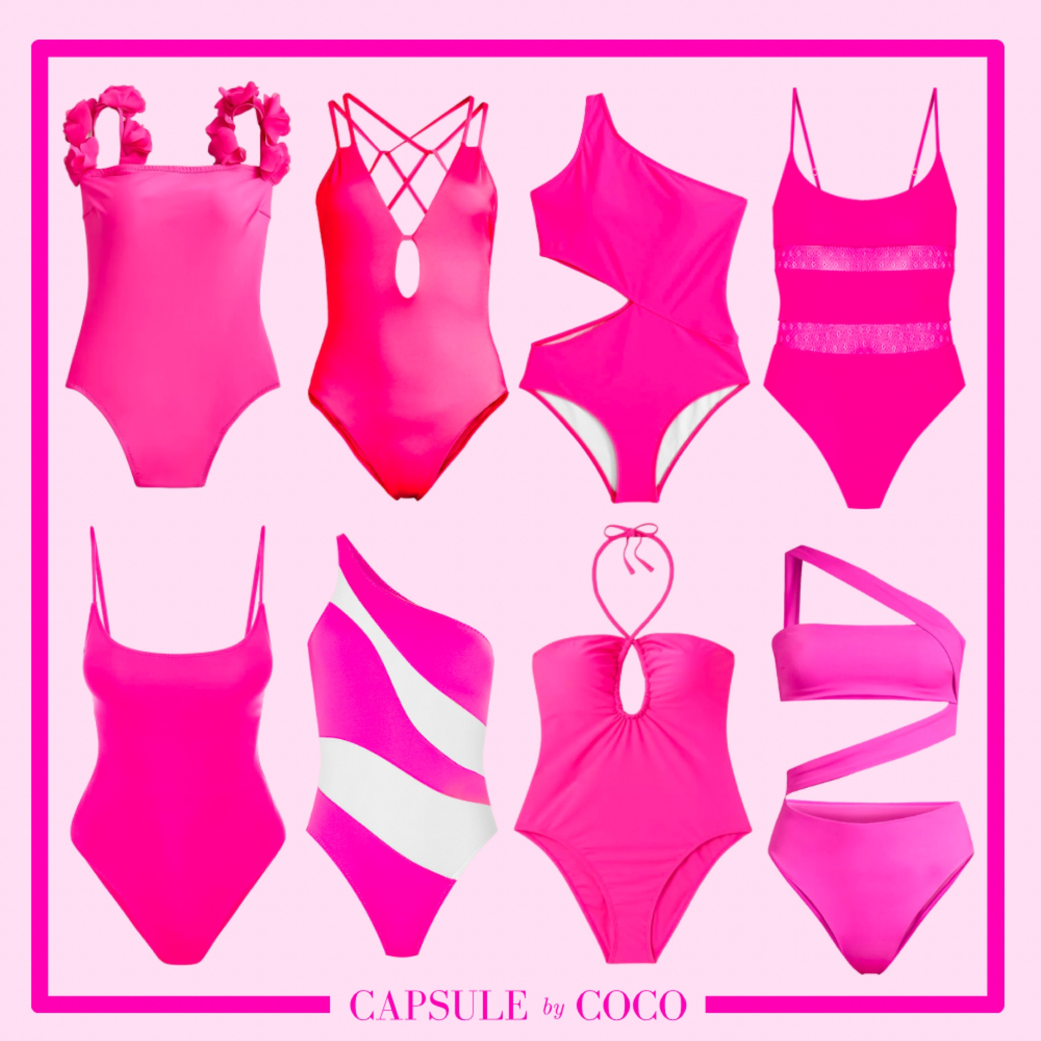 PINK SWIMWEAR 💕💕

Pink one piece, pink swimsuit, summer, spring break, beach, beach look, pool day, summer look, summer swim, swimming, Capsule By CoCo, CapsuleByCoCo

#LTKswim #LTKFind #LTKSeasonal
