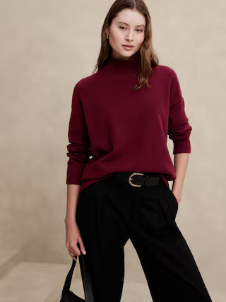 Perfectly Soft Turtleneck Sweater | Banana Republic Factory
