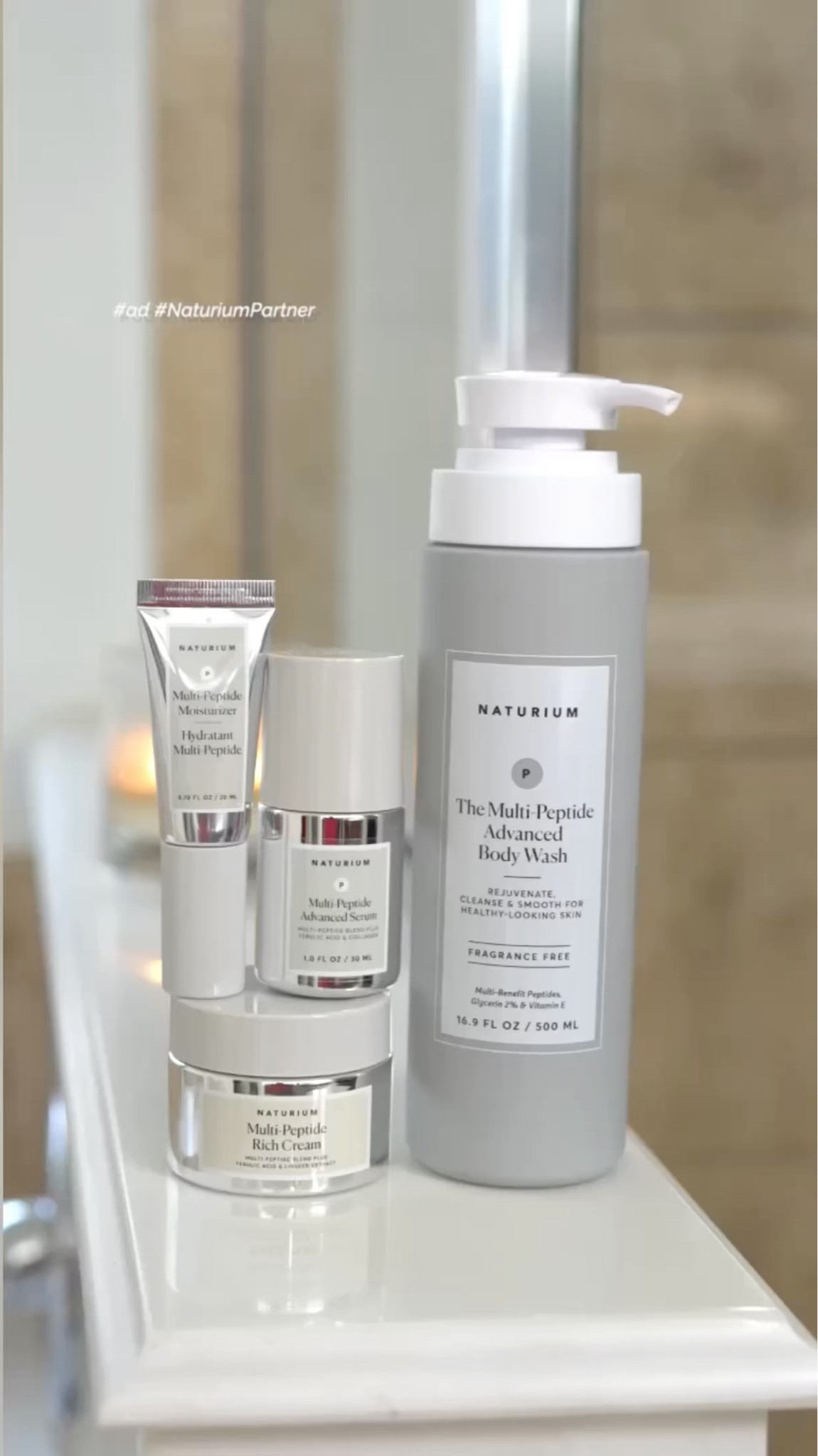 #AD 4 skincare/bodycare must have products from Naturim at Target! @target

+Naturium Multi-Peptide Advanced Serum
+Naturium Multi-Peptide Moisturizer
+Naturium Multi-Peptide Rich Cream
+Naturium Multi-Peptide Body Wash

#NaturiumPartner #Naturium #NaturiumSkincare #TargetPartner #target @naturium 

@shop.ltk #liketkit
