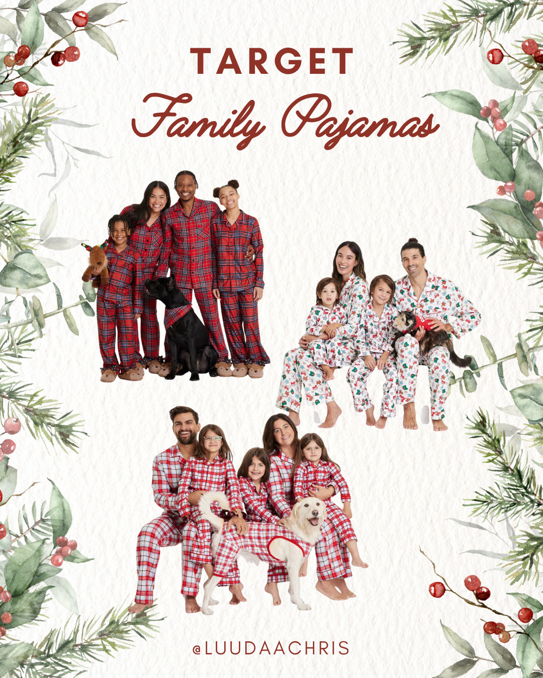 target family pajamas for christmas pictures  

 #LTKGiftGuide #LTKHoliday #LTKSeasonal