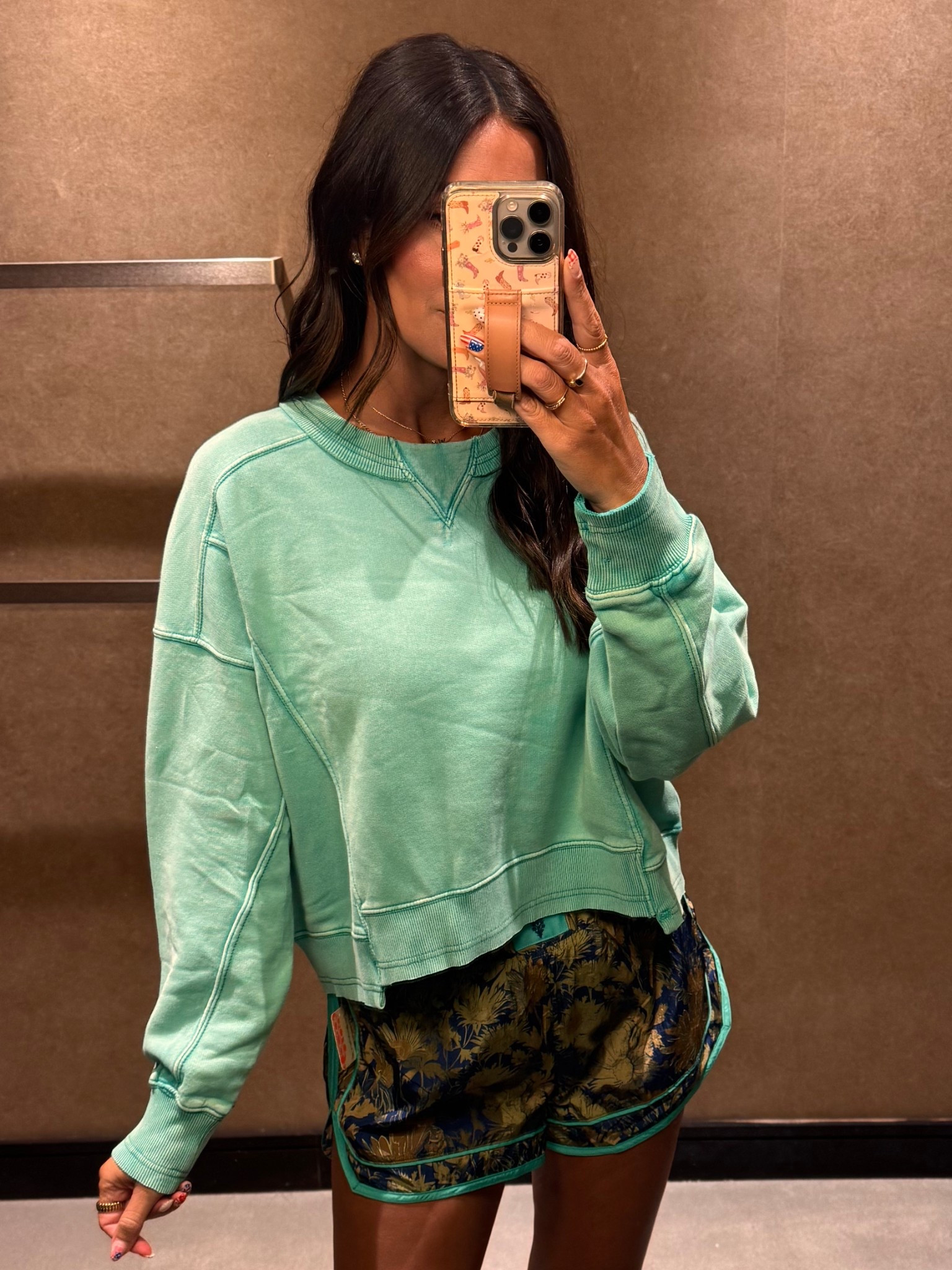 Small top and medium shorts 

#LTKStyleTip #LTKFindsUnder50 #LTKFindsUnder100