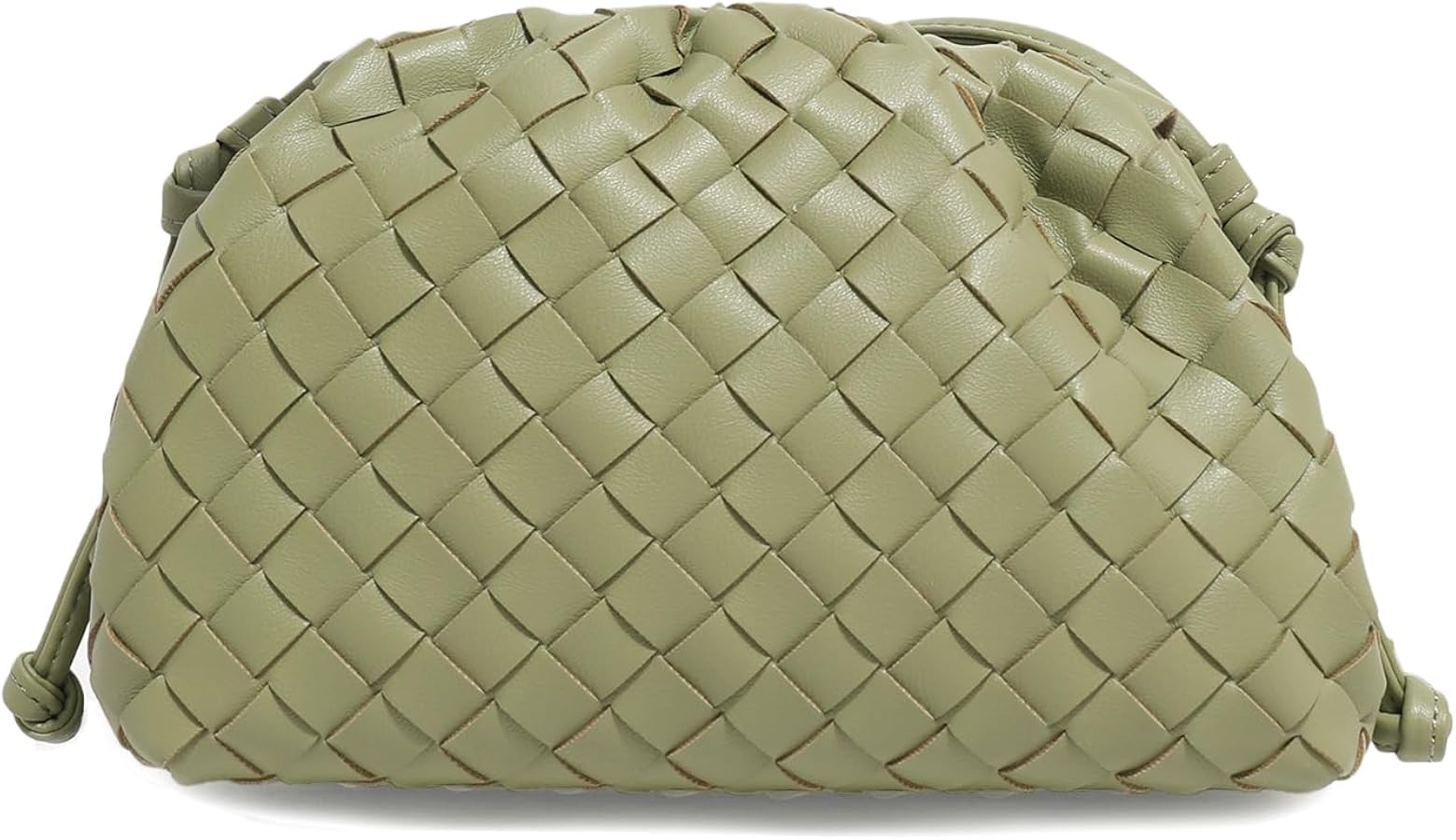 Huralona Dressy Pleated Vegan Leather Clutch Purse Super Soft Cloud Dumpling Clutch Bag for Women... | Amazon (US)