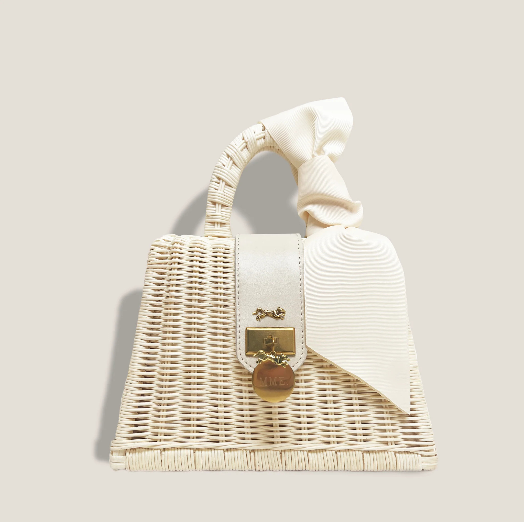 MME. MONACO PETITE BAG - CREME* | MME.MINK