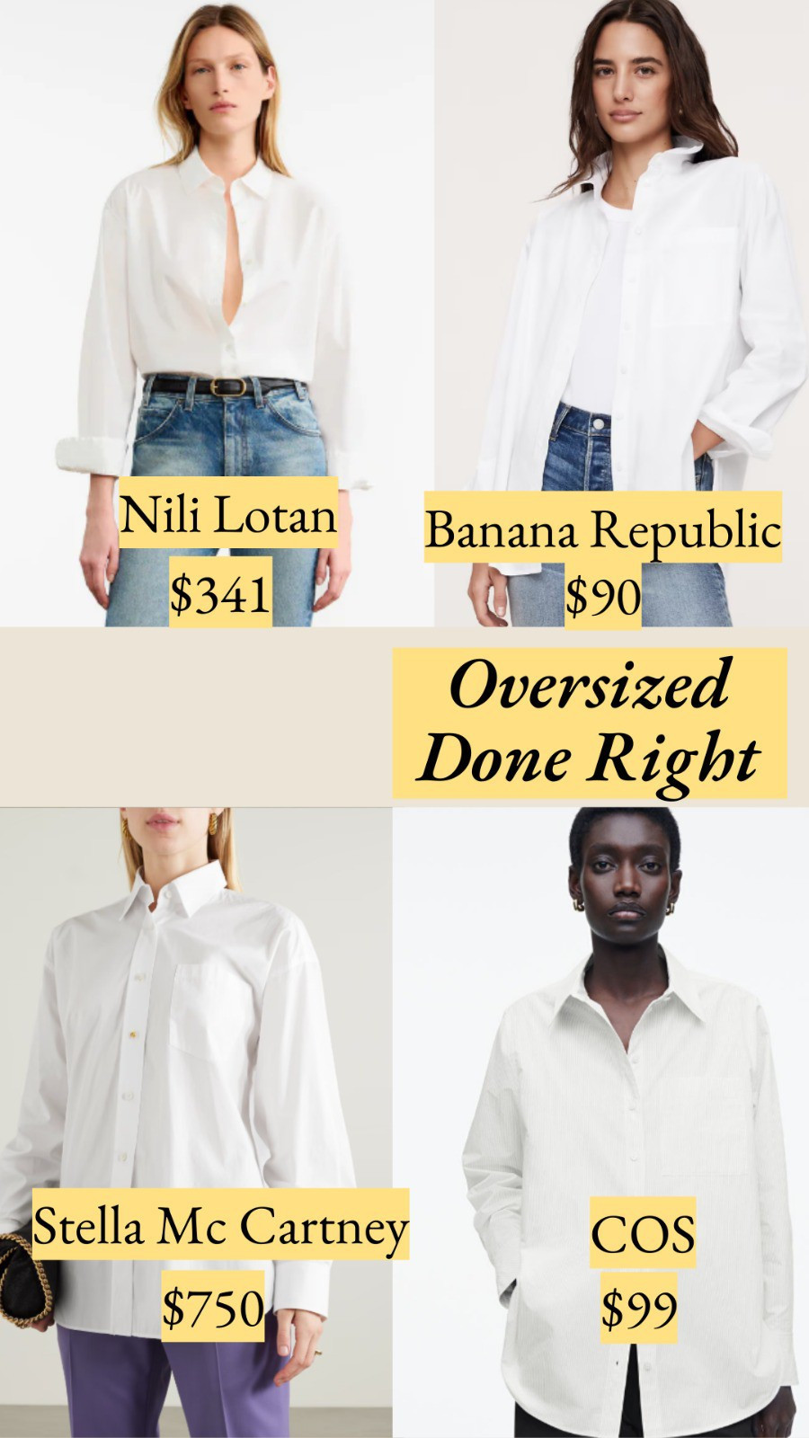 Relaxed doesn't mean sloppy. Here are shirts with thoughtful proportions that give you ease and polish at the same time.

#LTKStyleTip #LTKWorkwear #LTKFindsUnder100