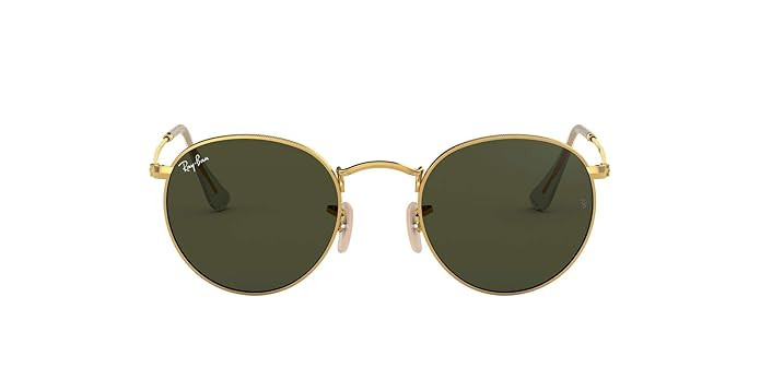 Ray-Ban RB3447 Round Metal Sunglasses | Amazon (US)