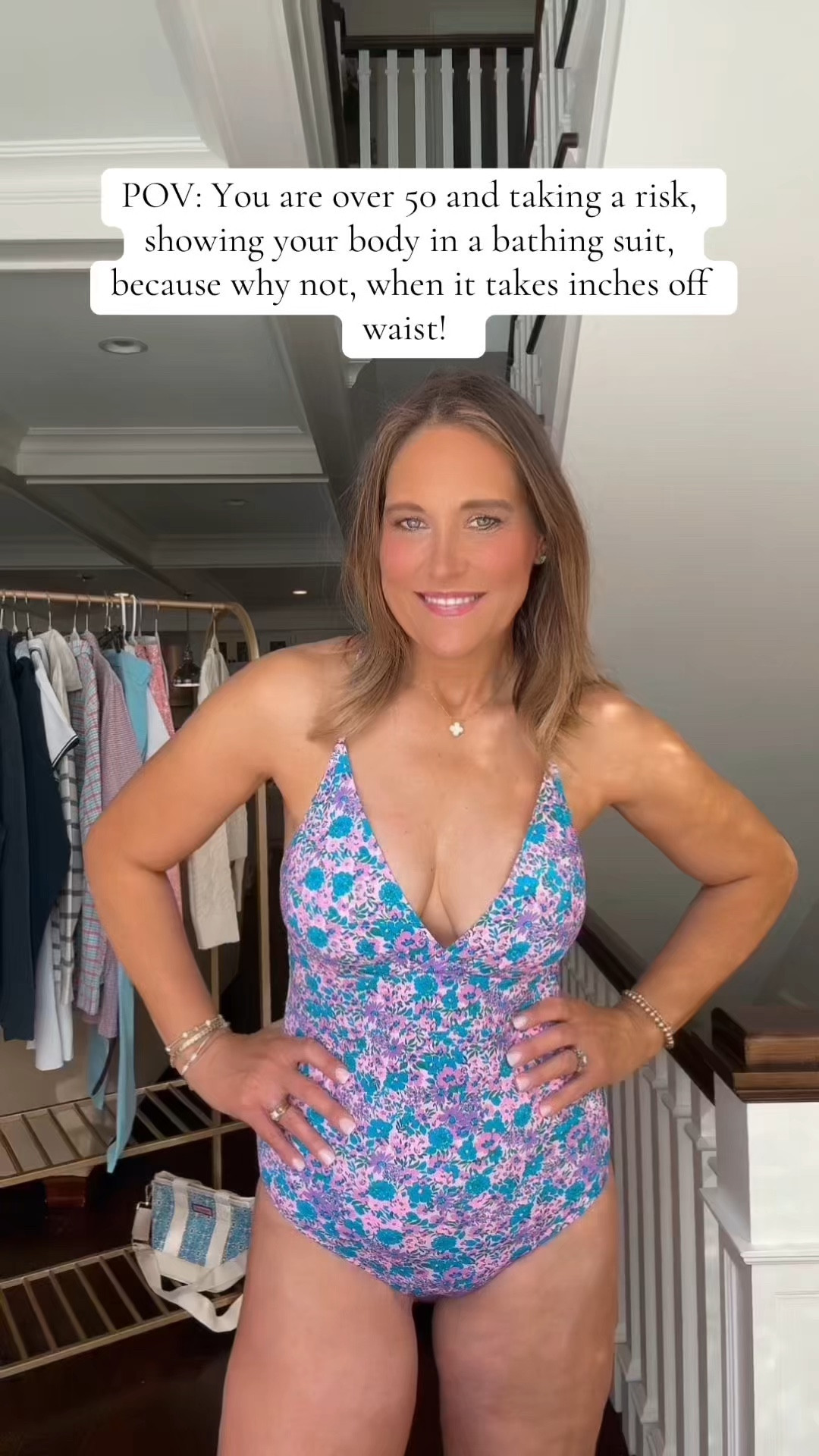 25% off too with code: 48HOURS
This bathing suit fits and flatters my curves so beautifully giving me the confidence to swim and sun like I did in my teens  

#LTKSaleAlert #LTKOver40 #LTKWatchNow