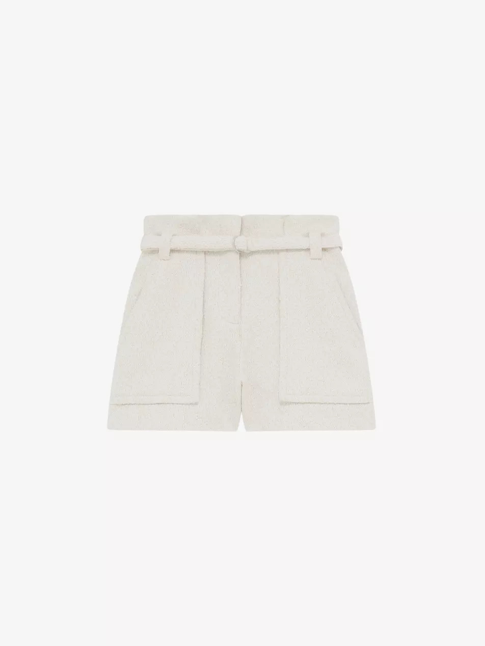 Vanay belted tweed shorts | Selfridges
