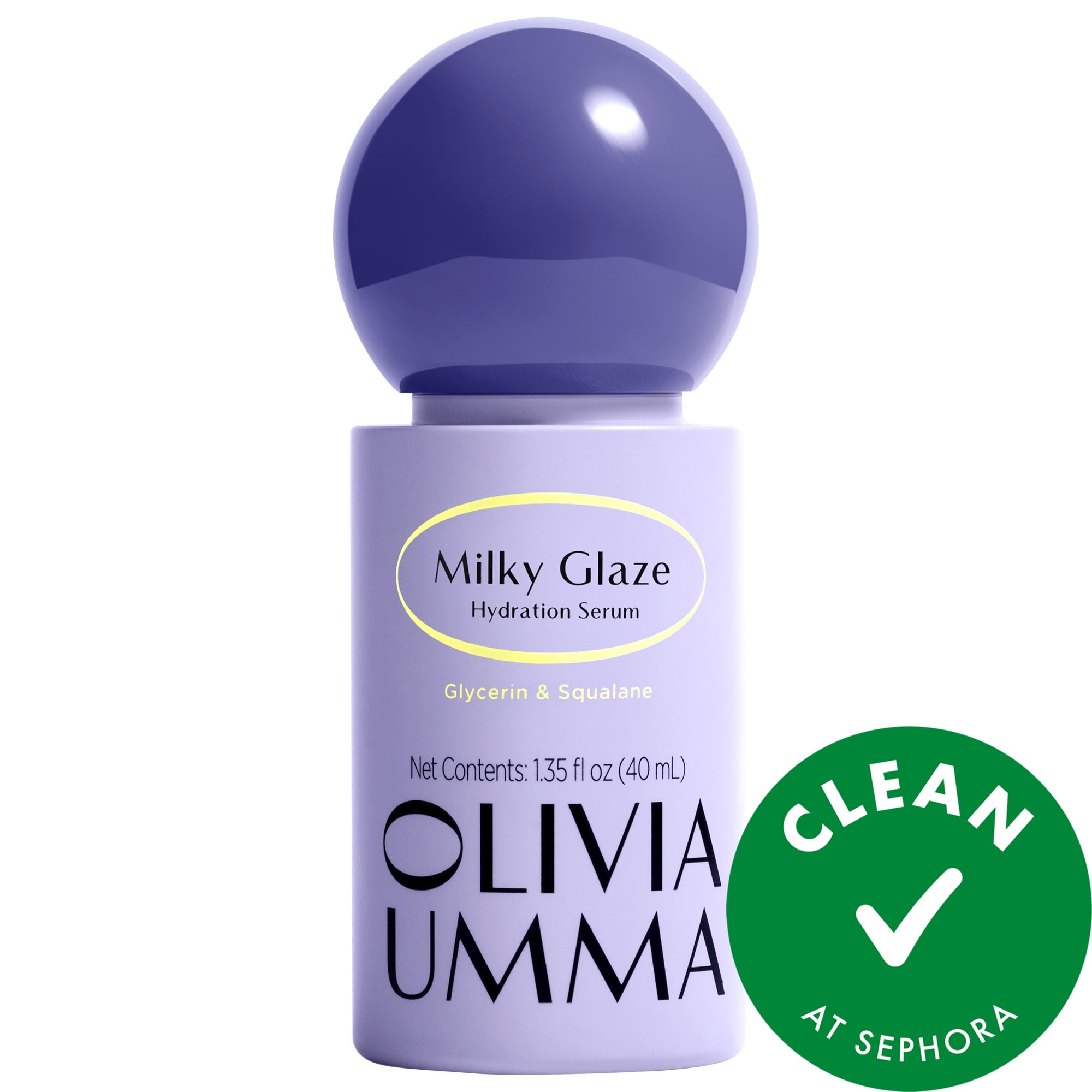 OLIVIAUMMA Milky Glaze Hydration Serum with Squalane 1.35 oz/40ml | Sephora (US)