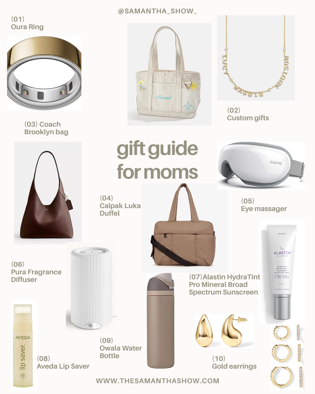 Moms deserve something under the tree too! Here are some gift ideas for mom that will really WOW her! 

 #LTKGiftGuide #LTKHoliday