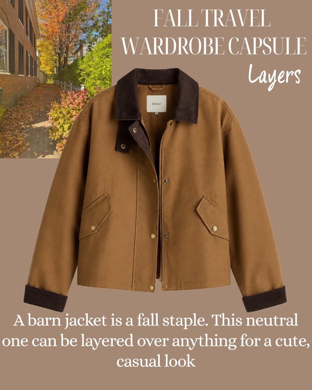 The cutest barn jacket @onequince