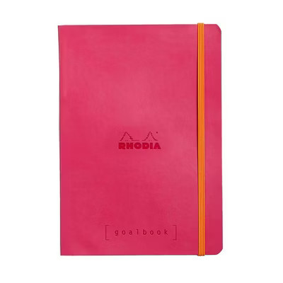 Rhodia Softcover Goalbook - Dot grid 224 Numbered pages - 6 x 8 1/4 - Raspberry | Target