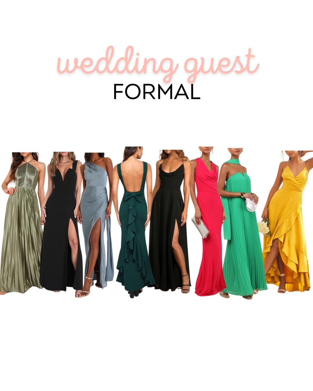 Formal wedding guest dresses

#LTKWedding #LTKParties