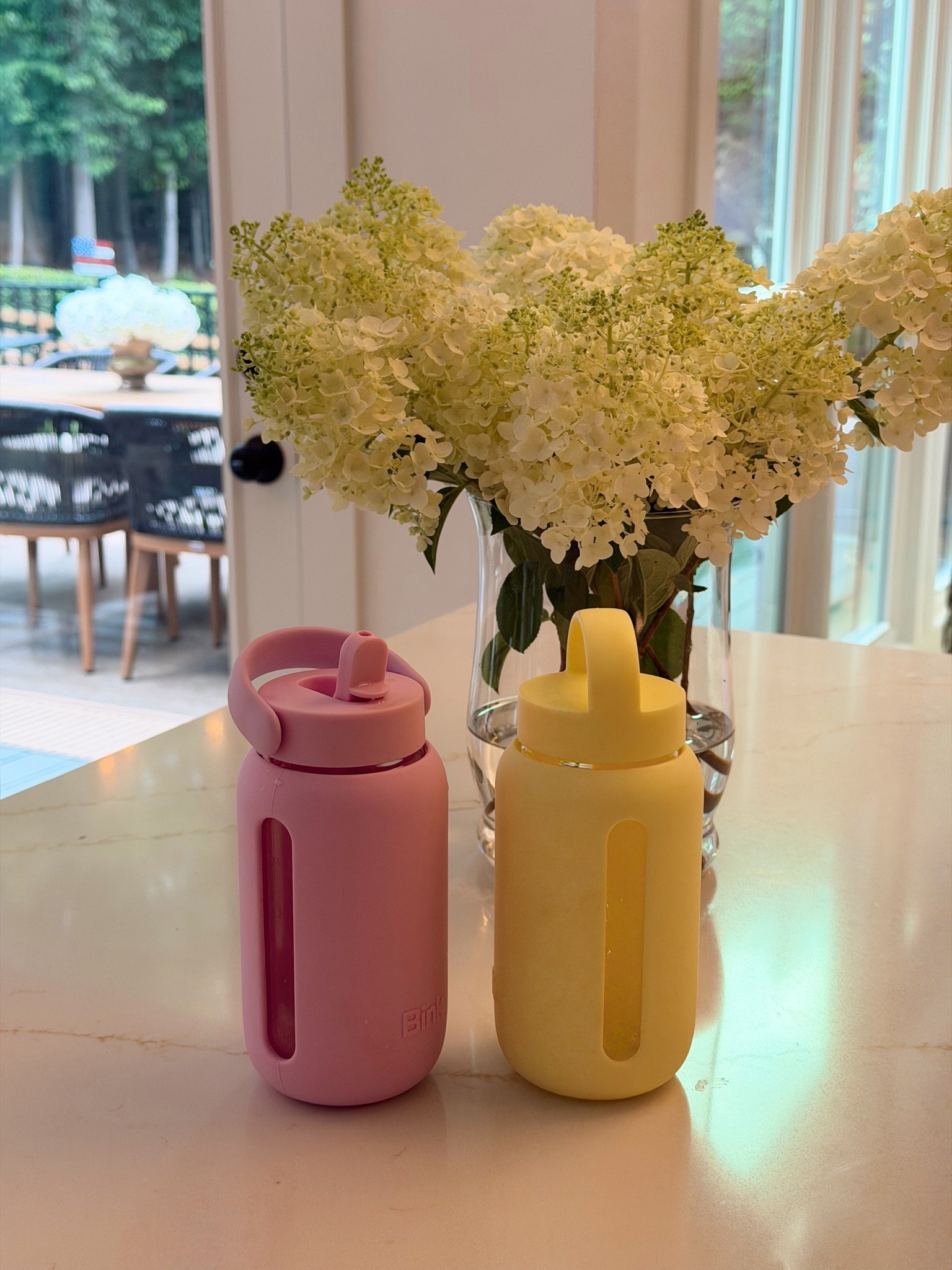 Glass tumblers I’ve been loving!! These are the 17oz ones! Perfect for matcha or iced coffee!