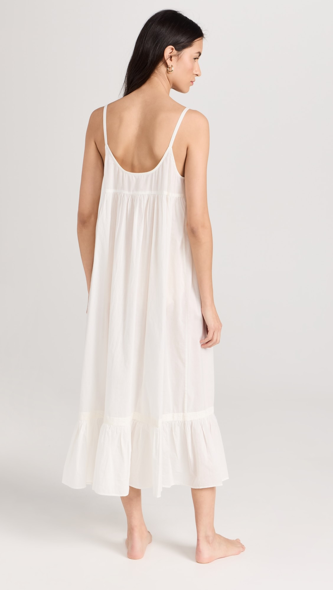 The Eyelet Ruffle Tank Night Dress | Shopbop