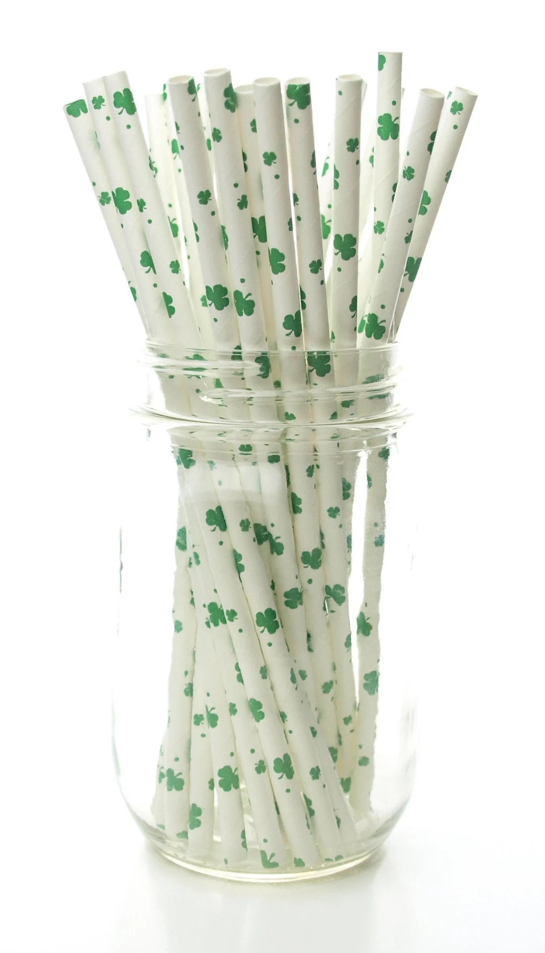 Shamrock Straws (25 Pack) - St. Patrick's Day Party Supplies | Etsy (US)