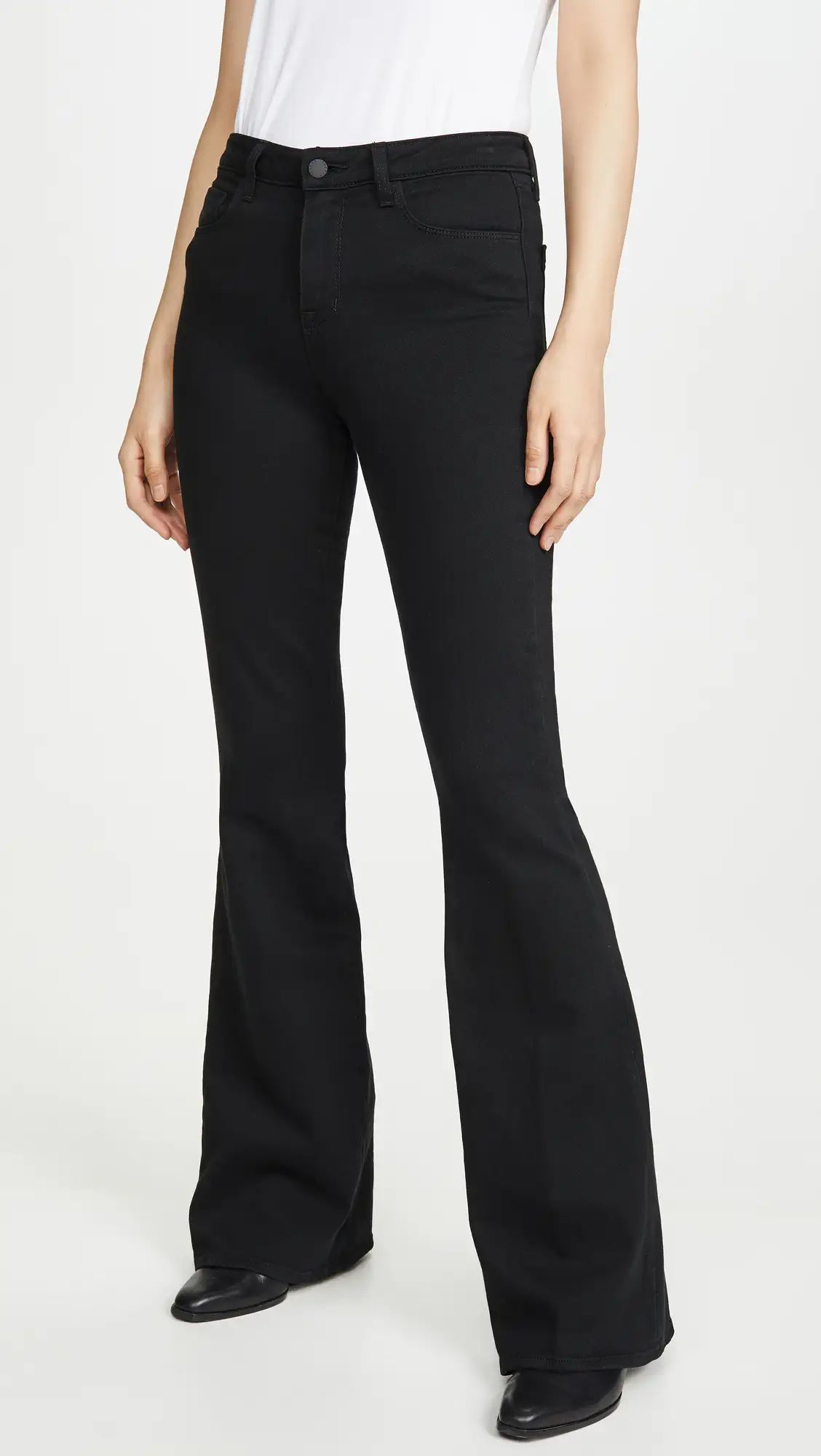 L'AGENCE Bell High Rise Flare Jeans | Shopbop | Shopbop