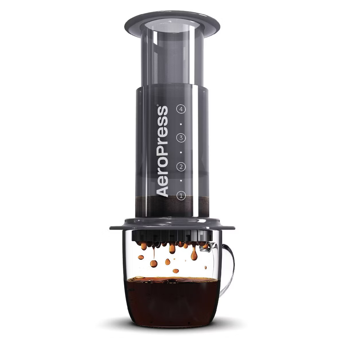 AeroPress Original Coffee Press: Manual Single Serve Coffee Maker, 8 oz Capacity, Includes Scoop ... | Target