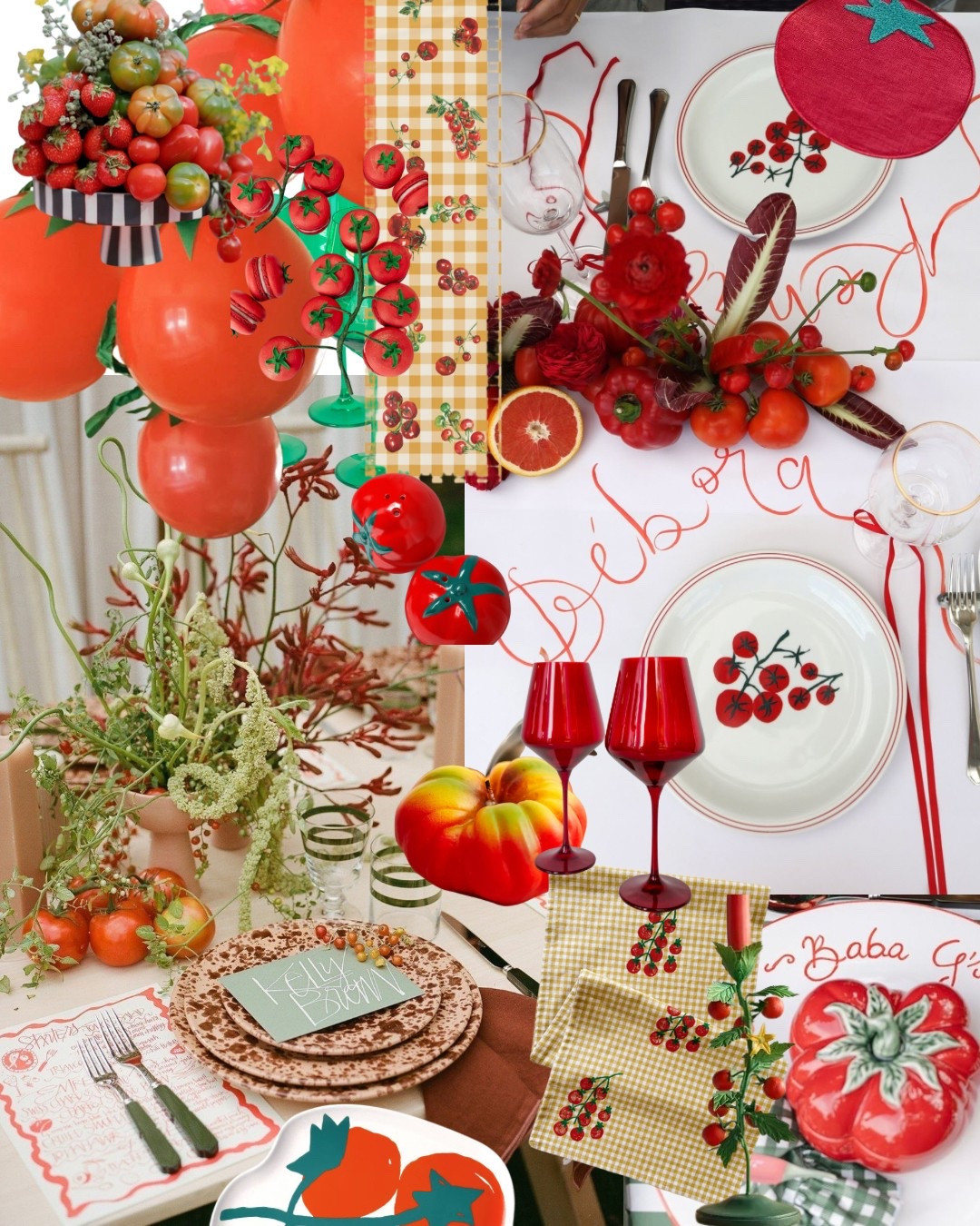 Tomato tables-cape. It’s summertime let’s host some fantastic parties! 

#hosting #themedparty #themeddinner #tomato #pizzaparty #summerparty #hostwiththemost 

#LTKParties