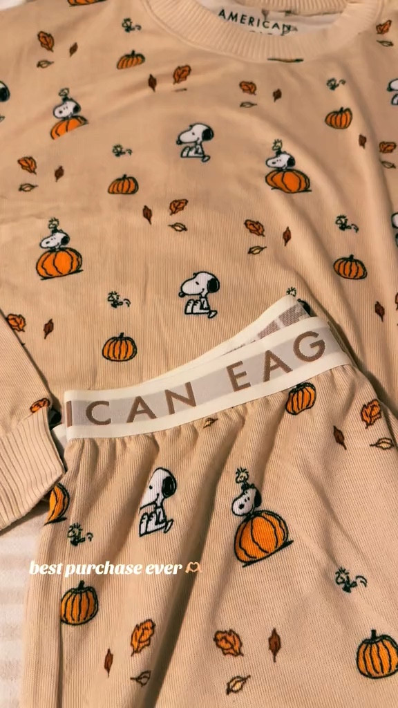 American Eagle fall pajamas, peanuts pajamas #LTKfall

#LTKFindsUnder50 #LTKSeasonal