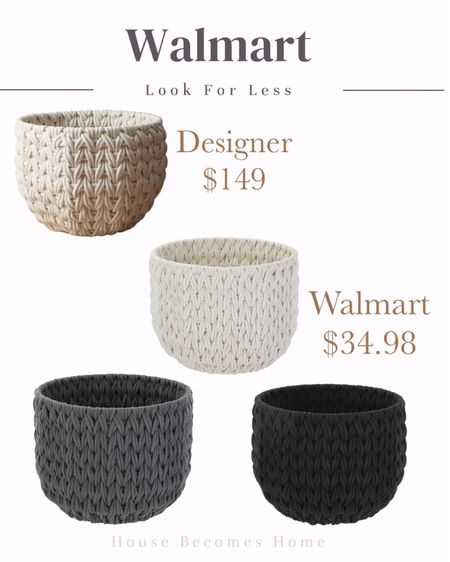 Walmart basket! Looks like a designer one for way less money!!  

#LTKStyleTip #LTKSaleAlert #LTKHome