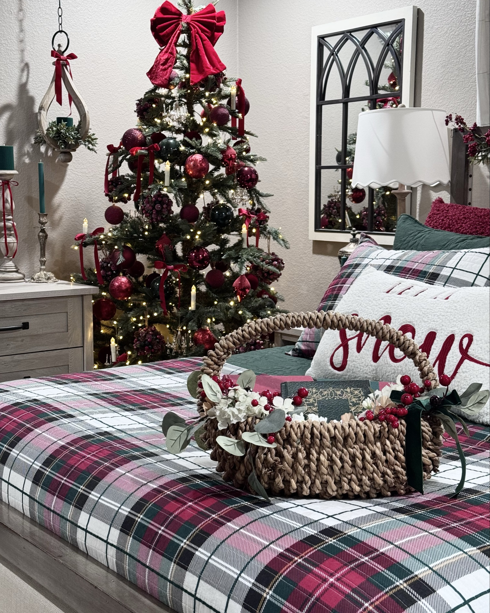 Dress Stewart Tartan Plaid Christmas Bedroom Inspiration 

#LTKHome #LTKHoliday #LTKSeasonal