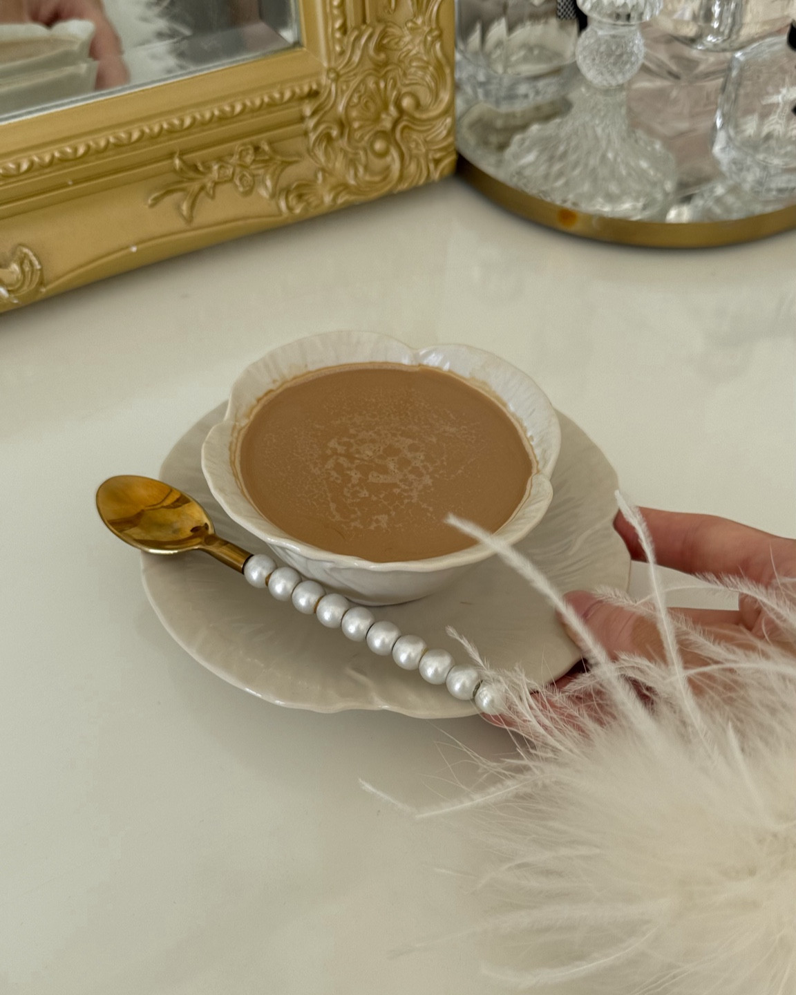 The perfect coffee cup set🤍☕️