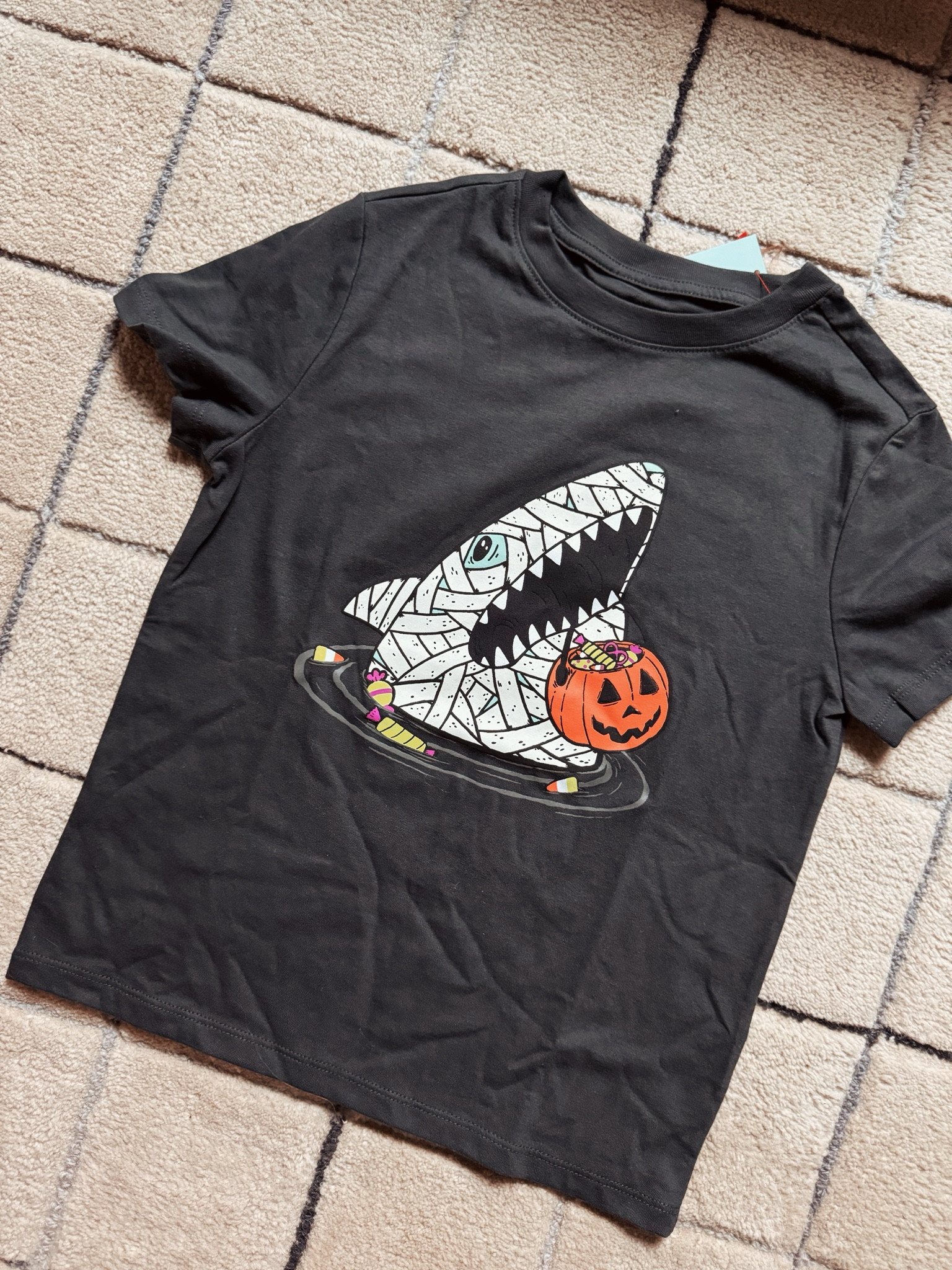 cutest shark halloween tshirt for my shark and halloween obsessed boy!!! 

#LTKKids #LTKSeasonal #LTKFamily