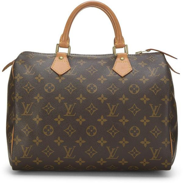 What Goes Around Comes Around Louis Vuitton Monogram Canvas Speedy 30 Handbag Brown | Scheels Sports