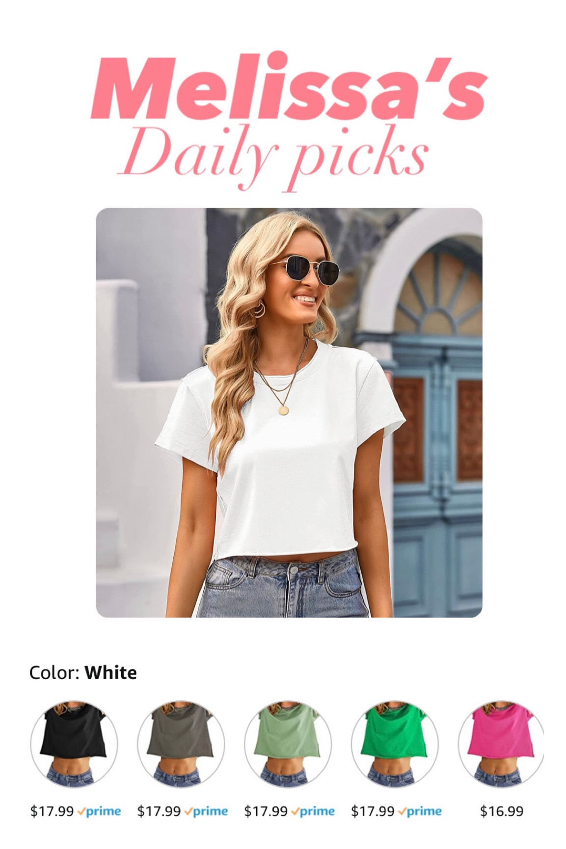 Cute top. Lots of color choices! Workout top. Crop top. 

#LTKstyletip #LTKunder50 #LTKSeasonal