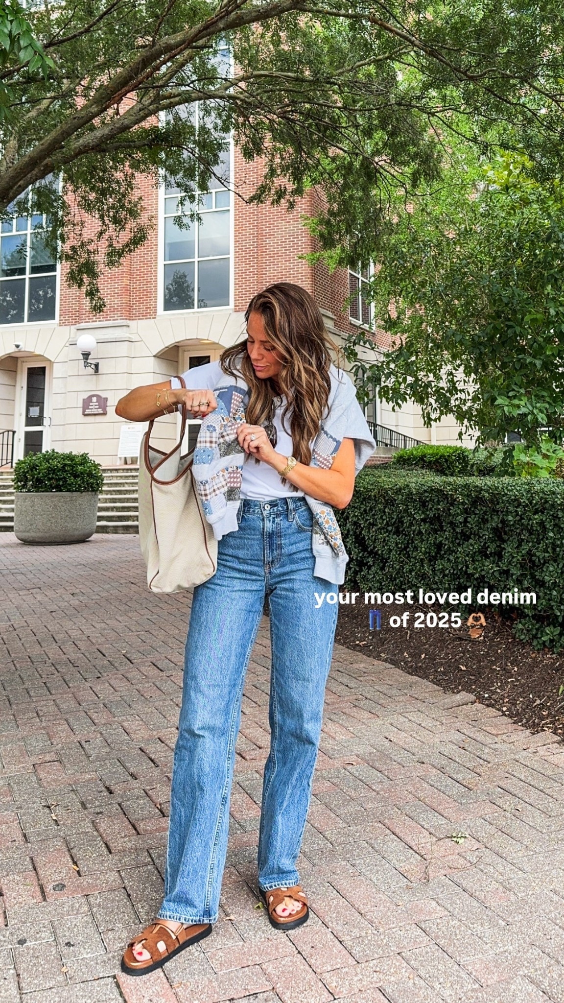 Abercrombie favorite denim! Fit is tts! I’m 5’3” in regular 

#LTKSeasonal #LTKFindsUnder50 #LTKFindsUnder100