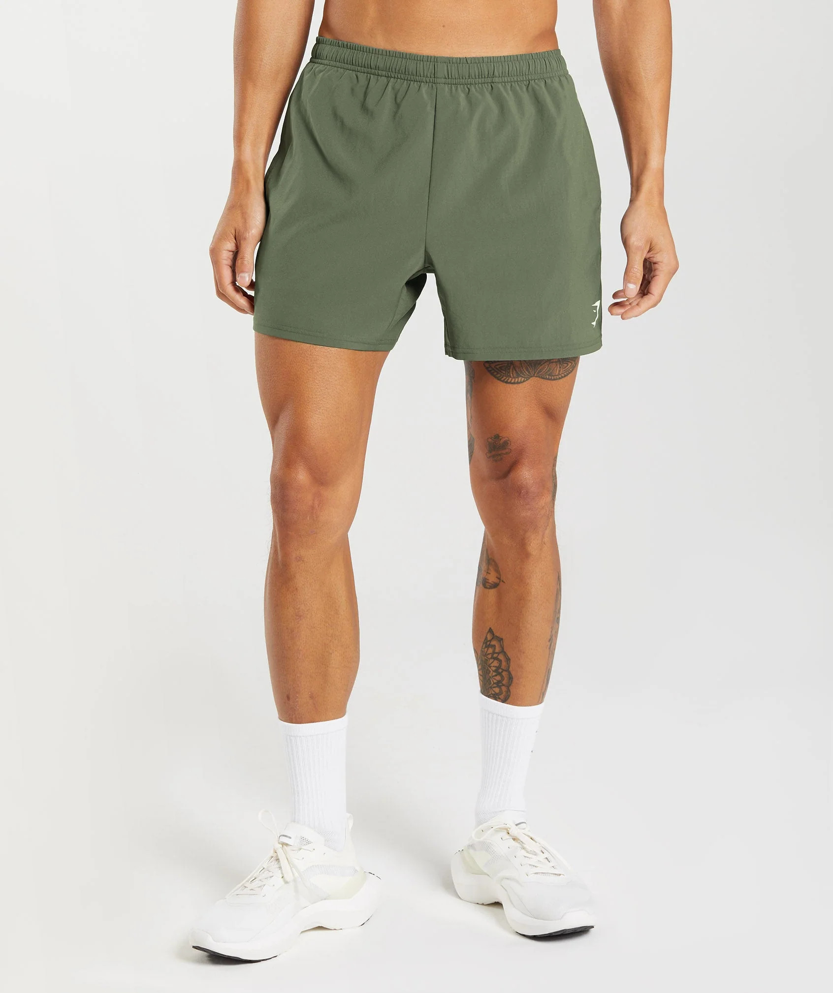 Gymshark Arrival 5" Shorts - Core Olive | Gymshark (Global)