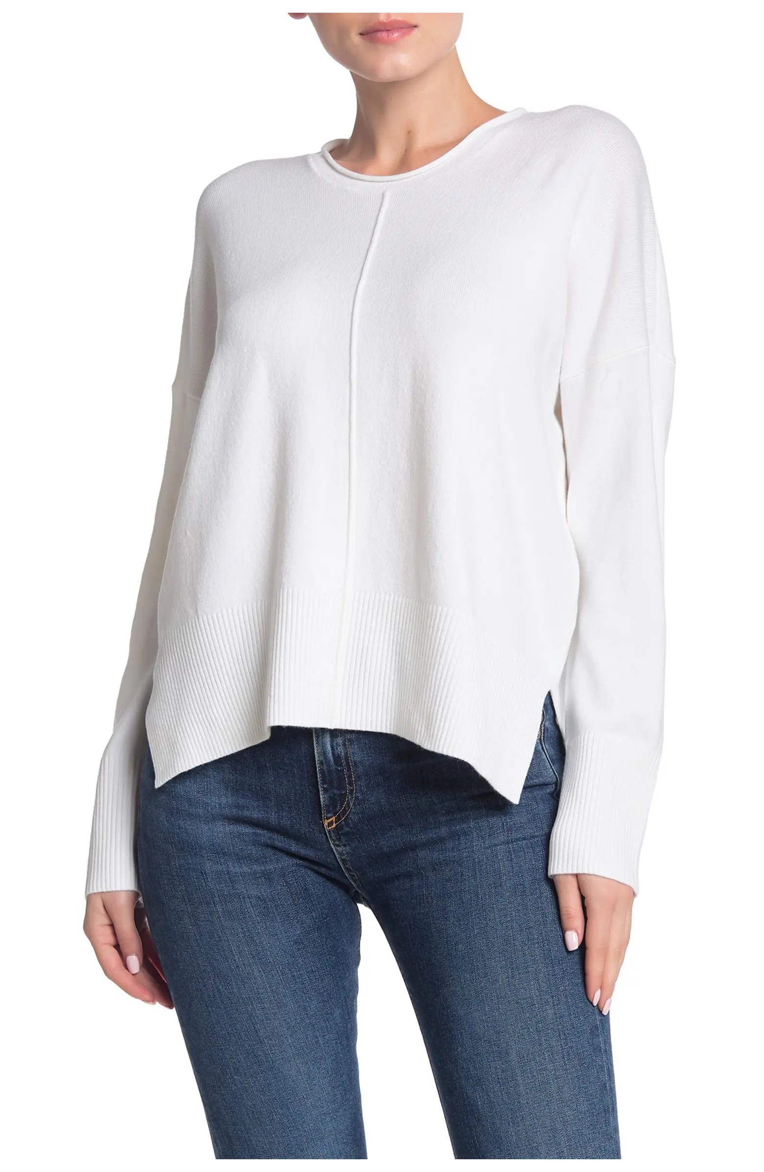 Scoop Neck Long Sleeve Sweater | Nordstrom Rack