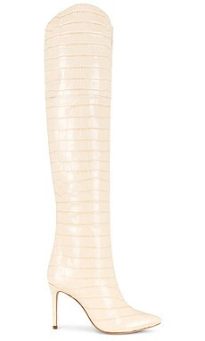 Schutz Maryana Boot in Eggshell from Revolve.com | Revolve Clothing (Global)