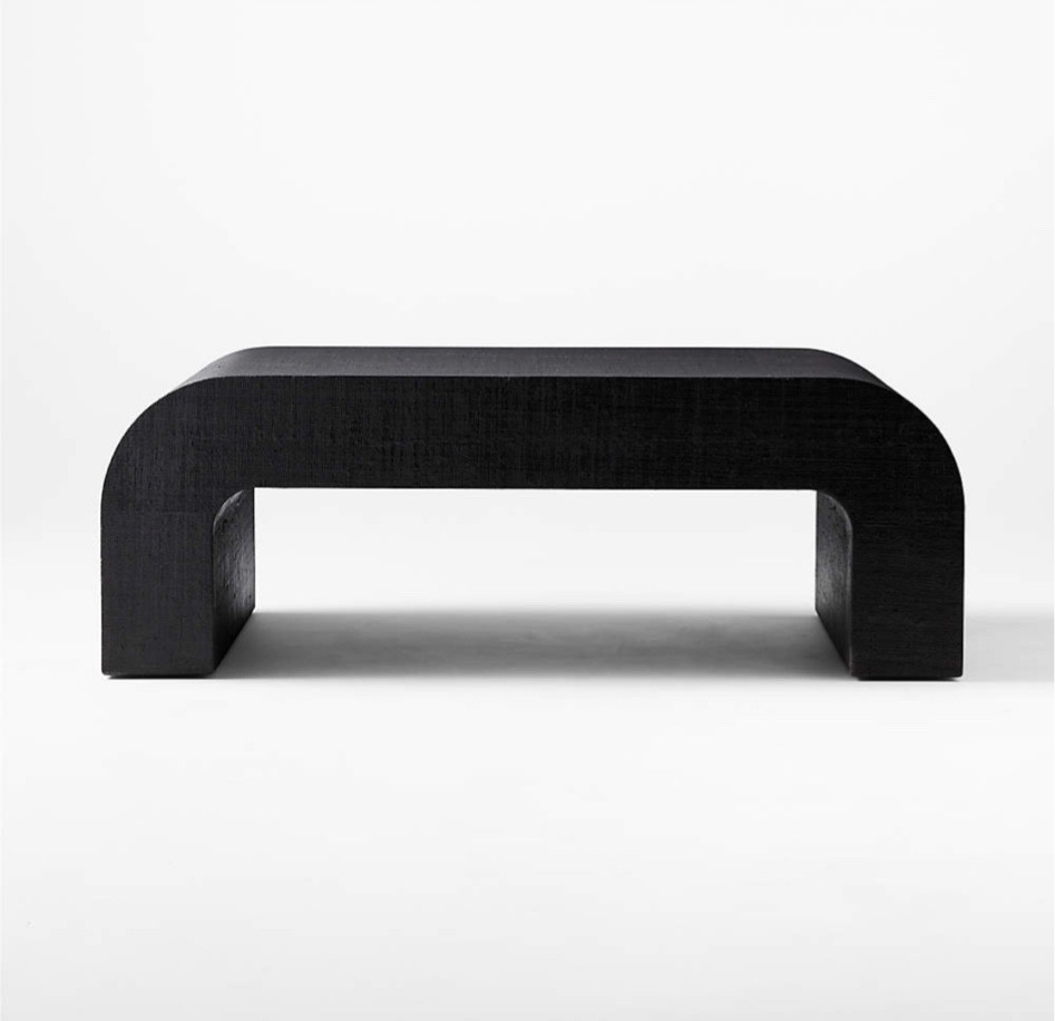 Love this horseshoe coffee table from #CB2 #coffeetable #moderndesign #furniture 

#LTKstyletip #LTKhome #LTKSeasonal