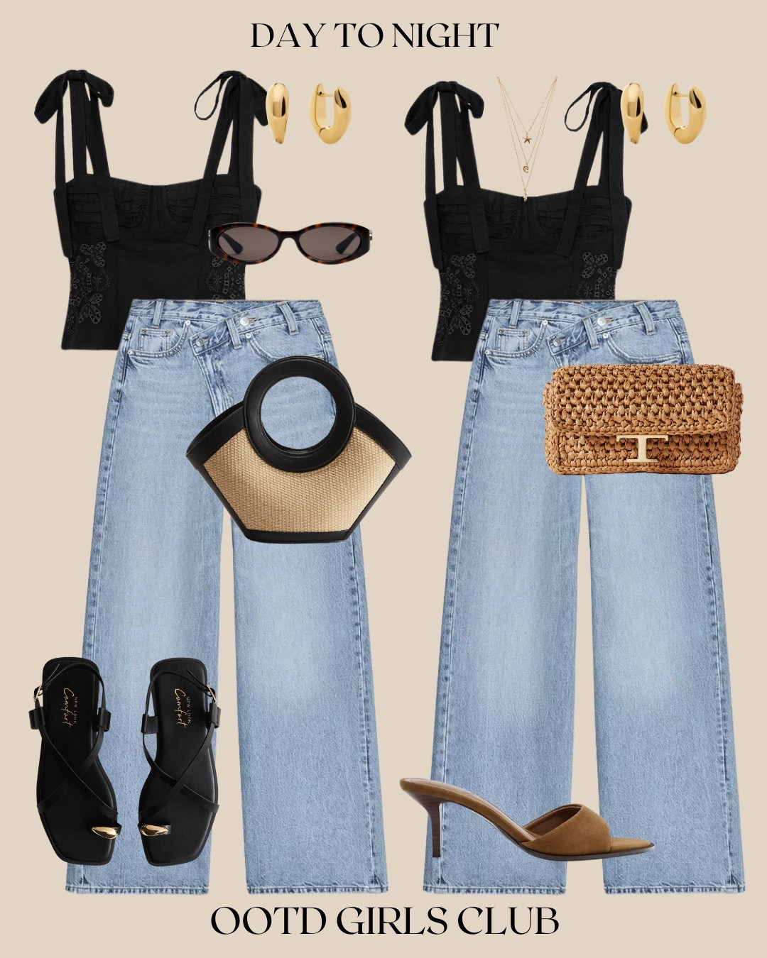 Day to night transitional. Date night look, evening out, dinner, heels 

#LTKuk #LTKspring #LTKsummer