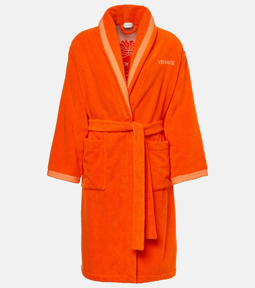 Versace Home Medusa jacquard cotton terry robe | Mytheresa (US/CA)
