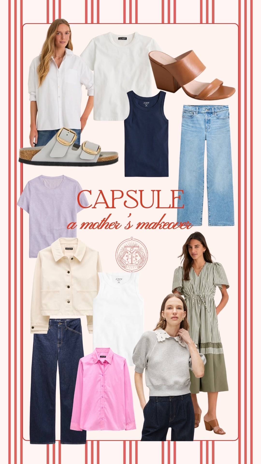 CAPSULE WARDROBE // Kailey's MIL lost ALL OF HER CLOTHES in a massive house fire. Kailey got her these pieces to start a new, and they are perfect for a mom in her 50-60s who is chic yet casual  