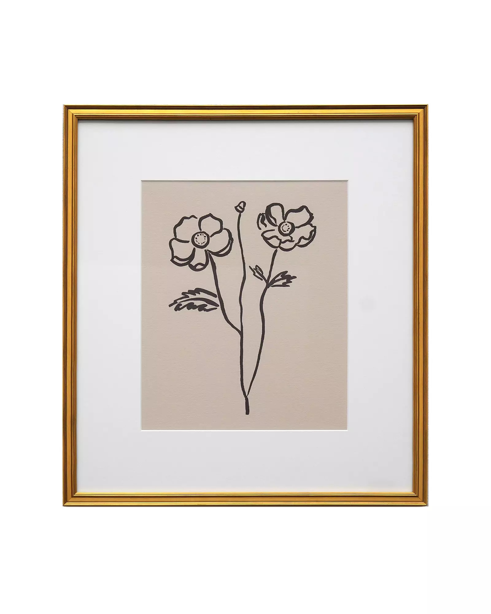 "Botanicals in Sepia No.2" by Kayce Hughes | Serena and Lily