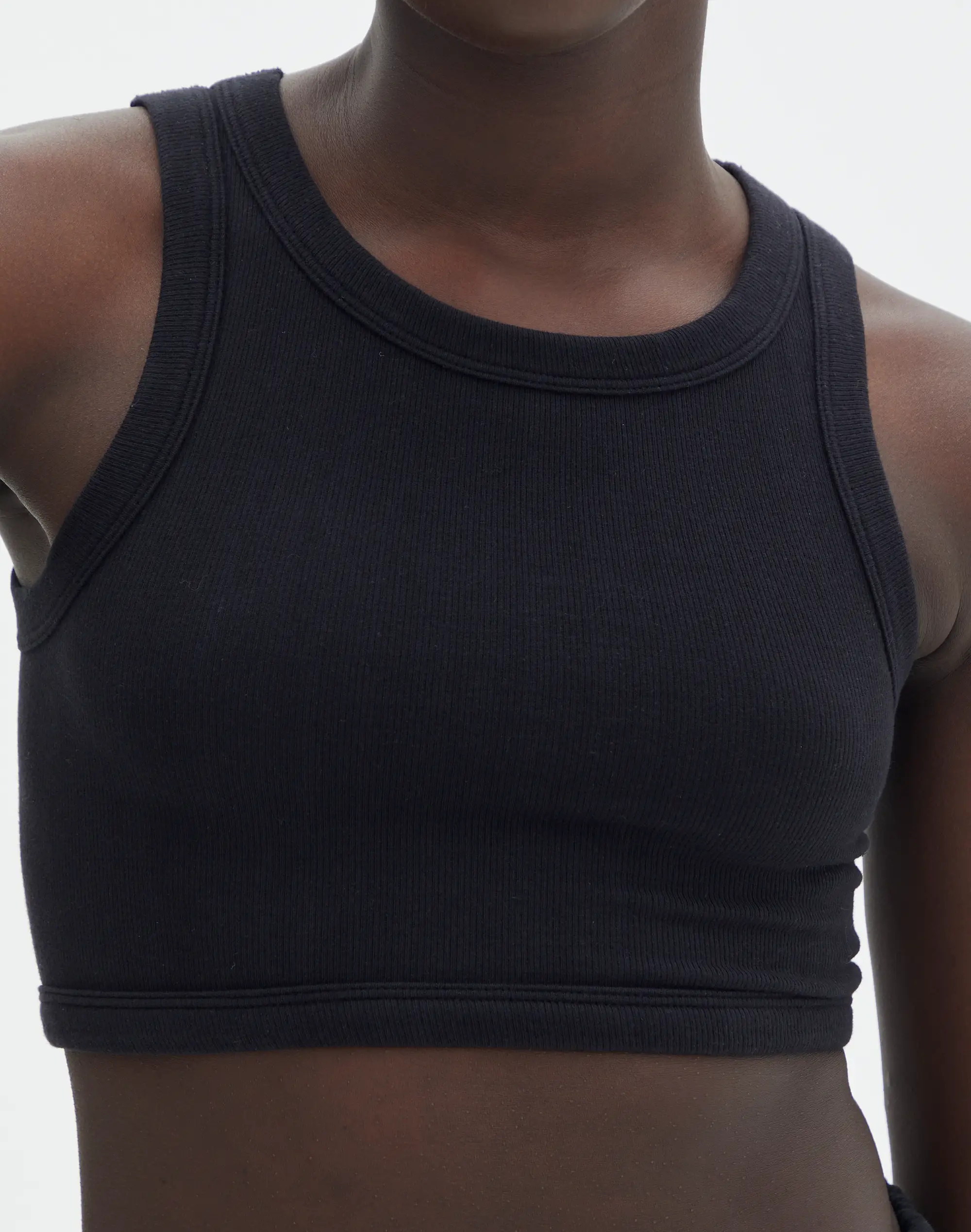 Ribbed Crop Tank Top | Glassons (Australia)