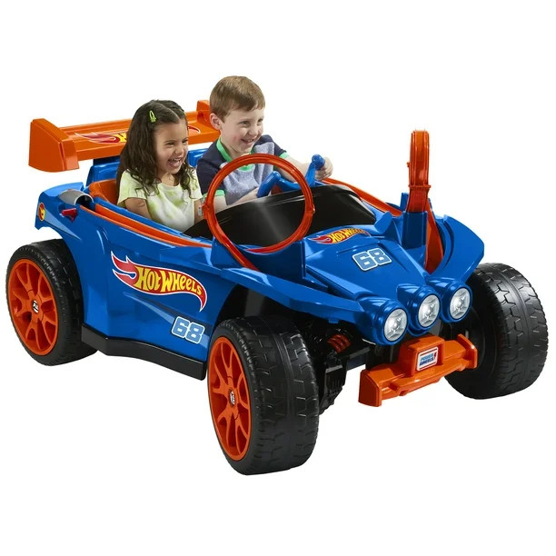 Power Wheels Hot Wheels Racer Ride On and Playset with 5 Hot Wheels Die-Cast Vehicles - Walmart.c... | Walmart (US)