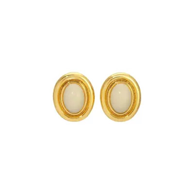 HEAVEN MAYHEM Prize Earrings in Gold/burgundy at Nordstrom | Nordstrom