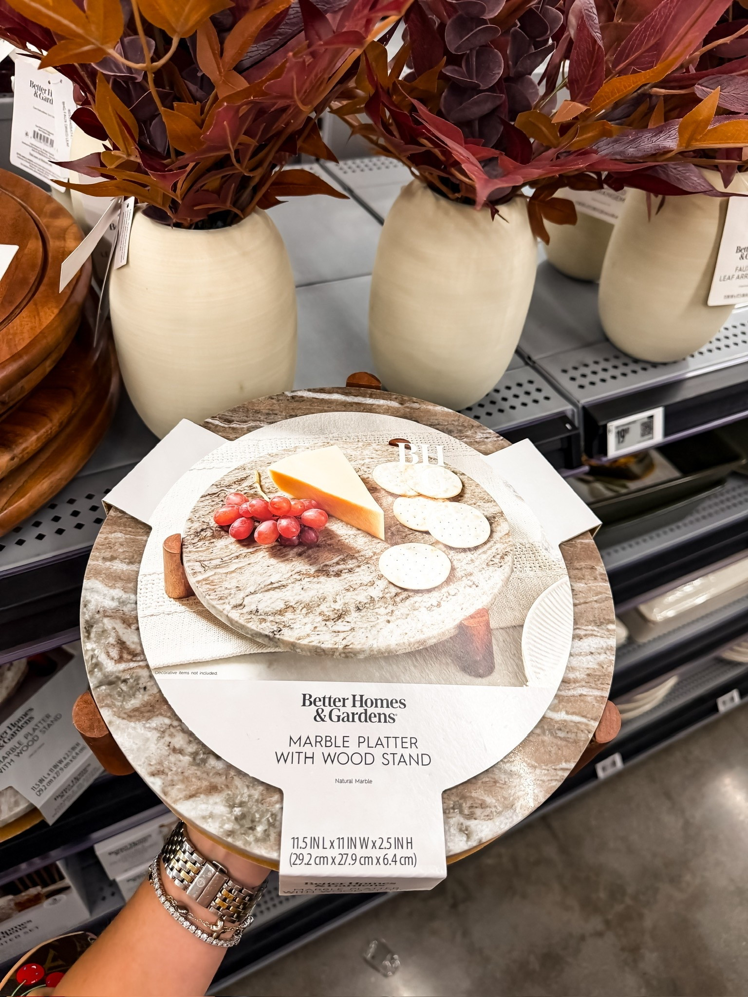 This marble platter is one of those pieces that instantly elevates a space. Whether you use it for serving appetizers, styling candles on a coffee table, or displaying everyday essentials on the kitchen counter, it adds a timeless touch without feeling overdone.

marble platter, serving platter, marble home decor, coffee table styling, kitchen decor, entertaining essentials, neutral home decor, charcuterie board, countertop decor, home accessories, TheMomInStyle

#LTKSeasonal #LTKHome #LTKTravel