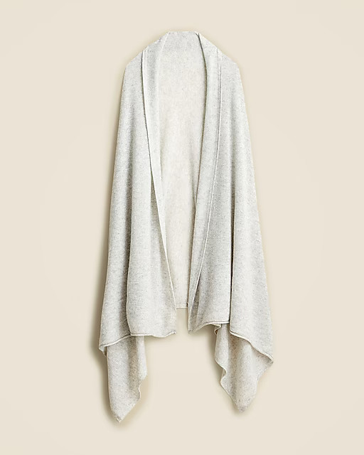Oversized cashmere wrap | J. Crew US