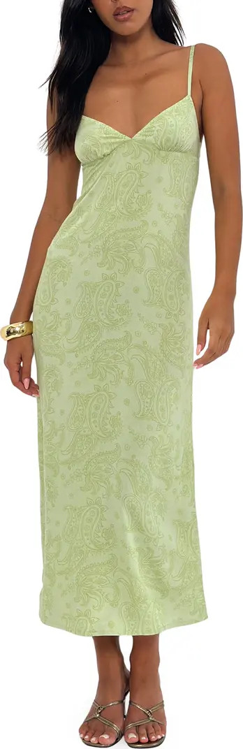 Sastra Paisley Midi Slipdress | Nordstrom