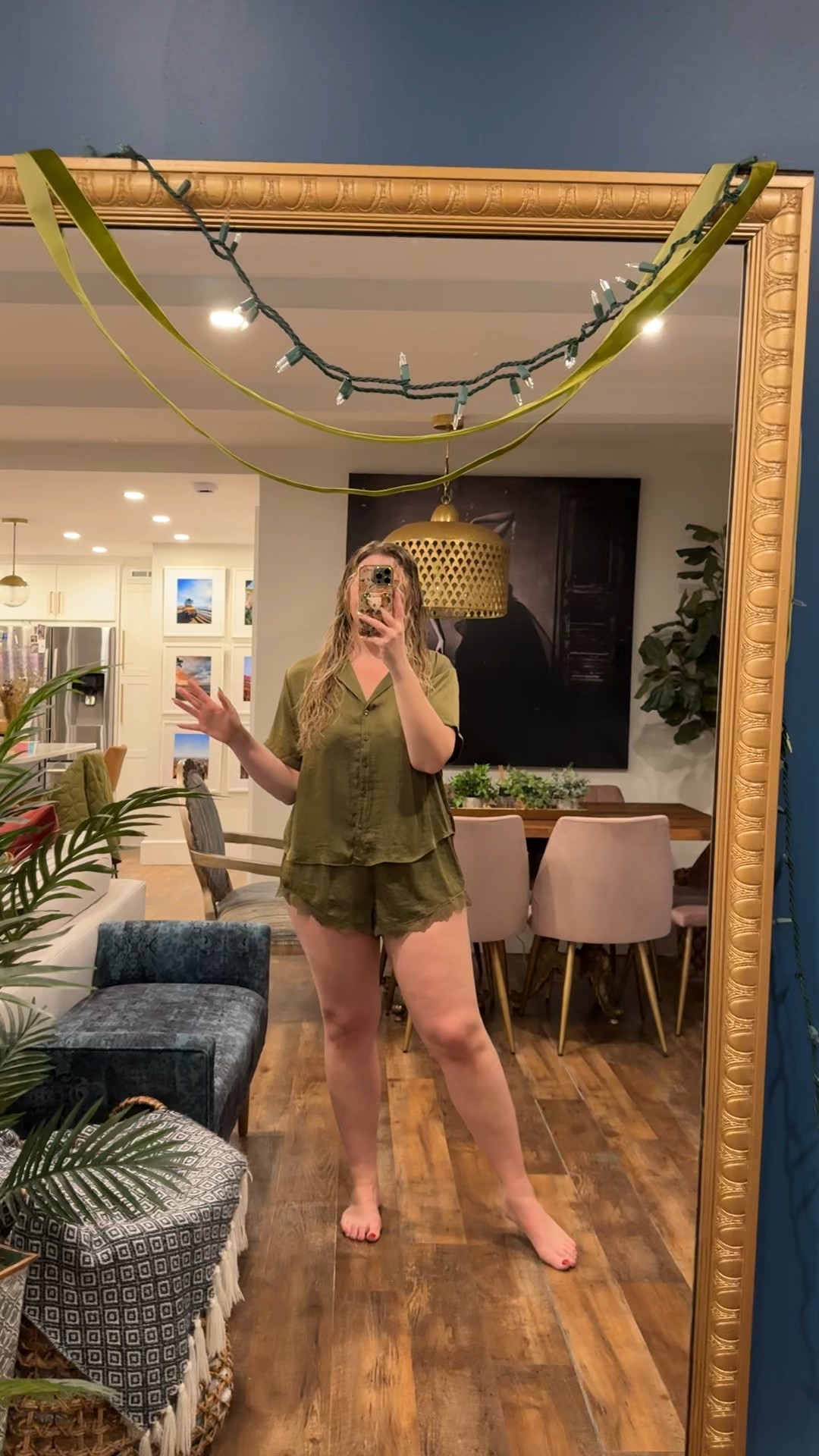 The cutest pajamas! All reviews said to size up 2 sizes, but sizing up one size is plenty. I'm wearing an XL. Would be a really cute easter girl for teenage girls too. easter basket ideas 

 #LTKmorningroutine #LTKMidsize #LTKTravel